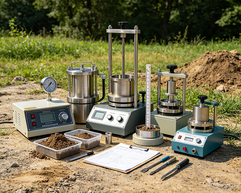 Equipamentos de Geotecnia e Ensaios de Solos