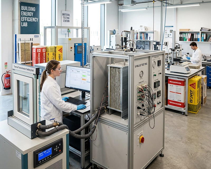 Desenvolvimento de Equipamentos de Teste de Materiais Eficientes em Termos Energéticos